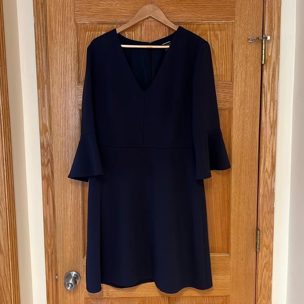 Navy Banana Republic Day Dress